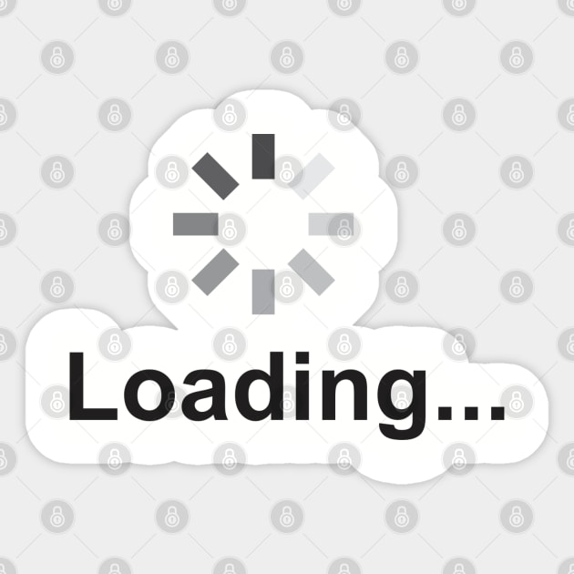 Loading... Sticker by BSquared